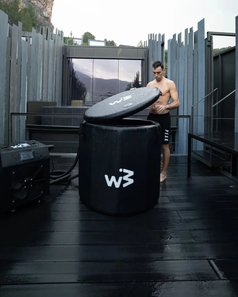 Wellbeinn Cryo Bath - Vasca Crioterapia con Chiller