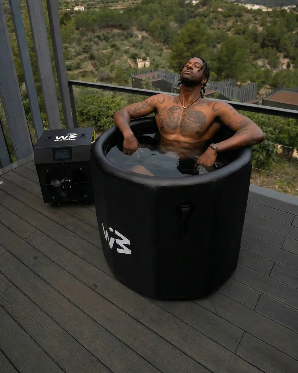Wellbeinn Cryo Bath - Vasca Crioterapia con Chiller