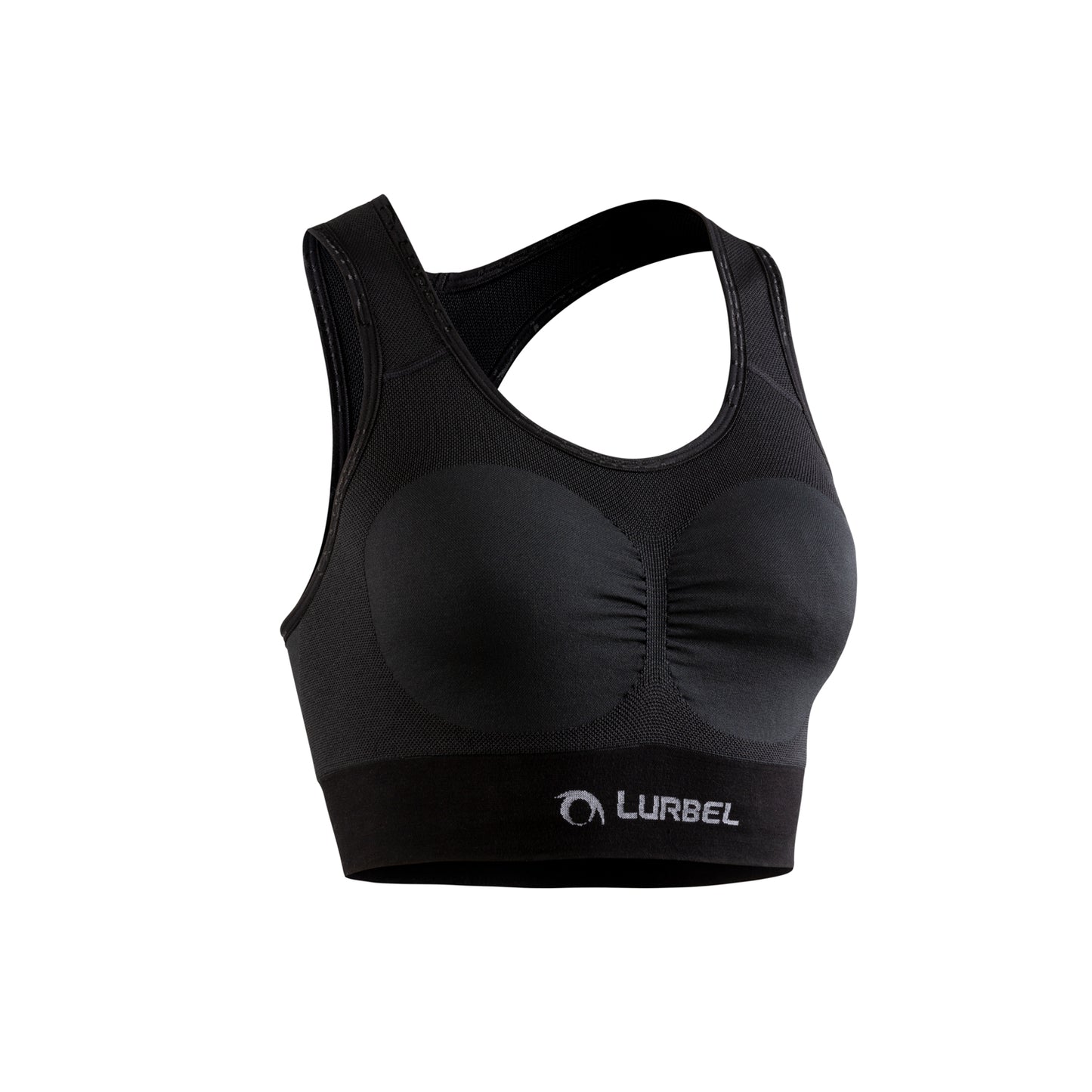 Cristallo bra - dark grey