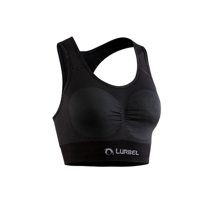 Cristallo bra - dark grey