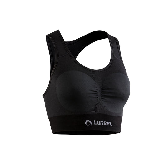 Cristallo bra - dark grey