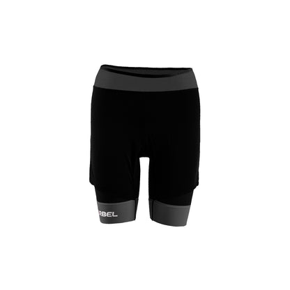 Samba shorts W - black/dark grey