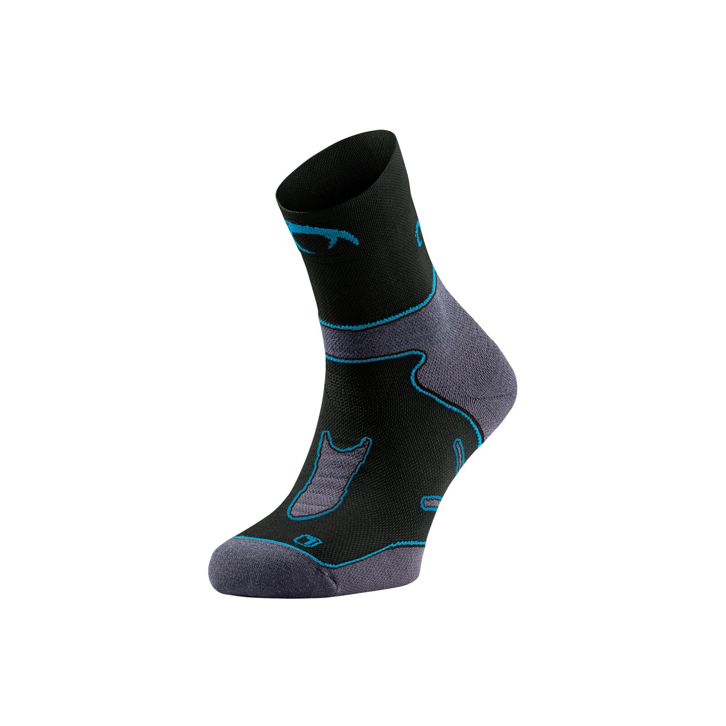 Skate Five - dark grey/turquoise