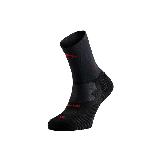 Stone Pro five compression - black/red