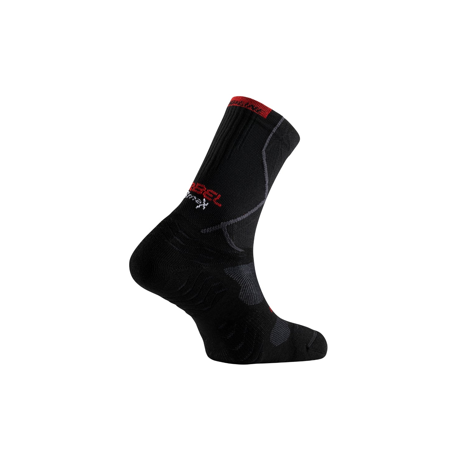 Traction Pro five compression - black/red
