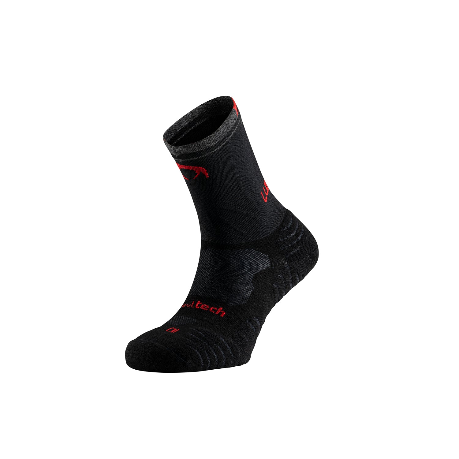 Tundra Pro five compression - black/red