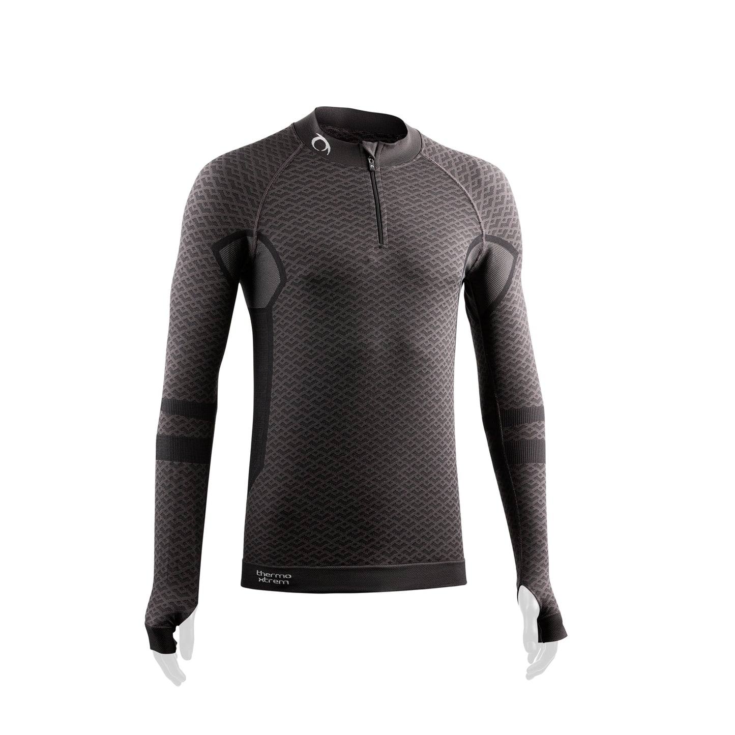 Volcano Long Sleeves Zip - dark grey