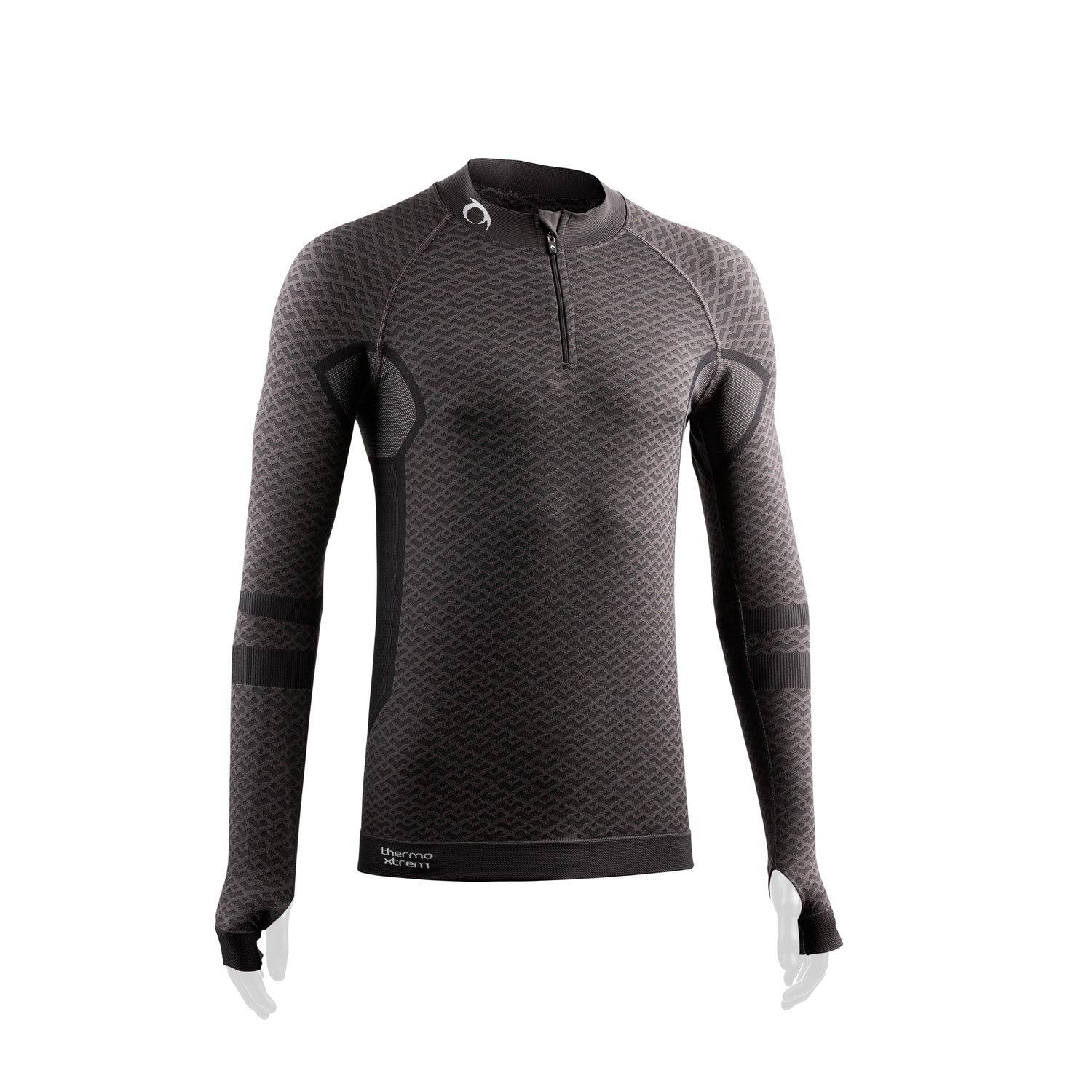 Volcano Long Sleeves Zip - dark grey
