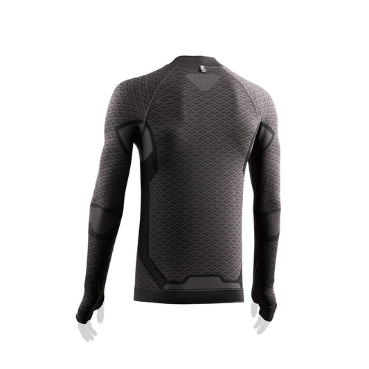 Volcano Long Sleeves Zip - dark grey